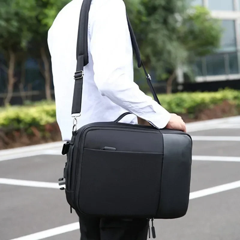 Men Travel Backpack Large Capacity Teenager Male Mochila Back Anti-thief Bag USB Charging 15.6" Laptop Bags Waterproof Shoulder