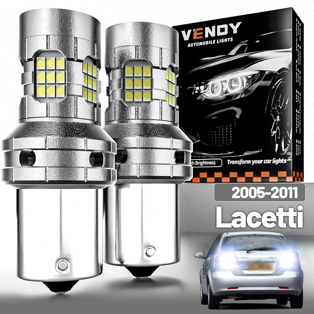 2 stücke LED Reverse Licht Für Chevrolet Lacetti 2005-2011 Backup Lampe 2006 2007 2008 2009 2010 Canbus zubehör