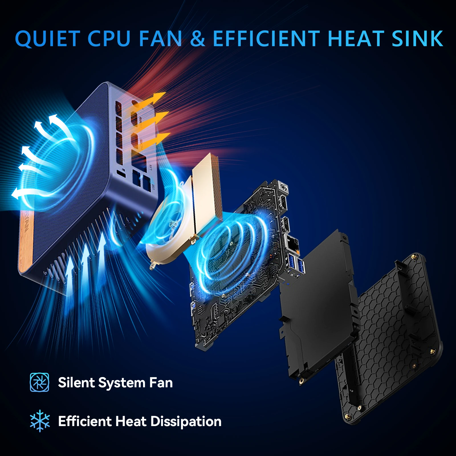 SOAYAN MN-N1 2025 كمبيوتر صغير Intel N150 جديد يعمل بنظام التشغيل Windows 11 Pro كمبيوتر صغير مباشر من المصنع مع حامل VESA للمنزل/المكتب/التعليم