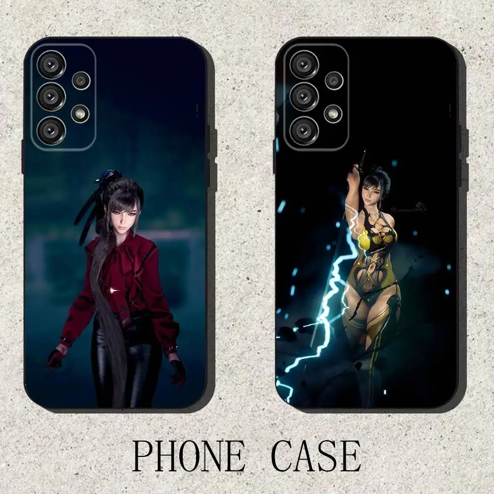 

Game Stellar B-Blade Phone Case For Samsung S25,S24,S21,S22,S23,S30,Ultra,S20,Plus,Fe,Lite,Note,10,9,5G Black Cover