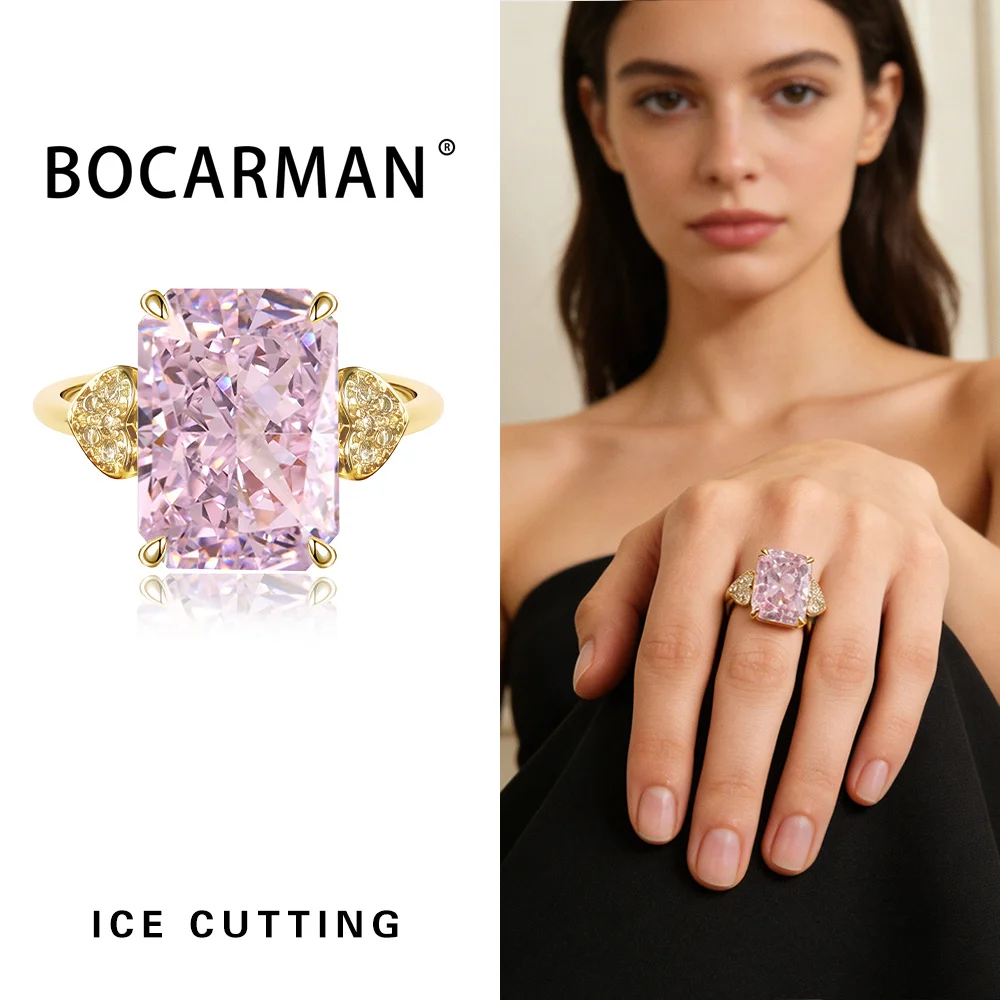 Women's Rectangular Ice Cut Mint Green Cubic Zirconia Ring, Vintage
