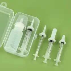 Silicone recém-nascido chupeta com escala, líquido Medicine-Dispenser, Seringa de alimentação para gatinho e cachorro, Pet Bottle, Itens