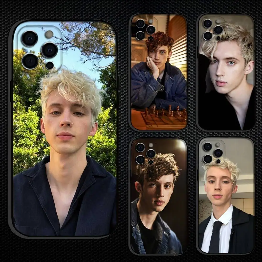 

Cool T-Troye S-Sivan Phone Case For iPhone 16,15,14,13,12,11 Plus,Pro Max, Others Soft Black Cover