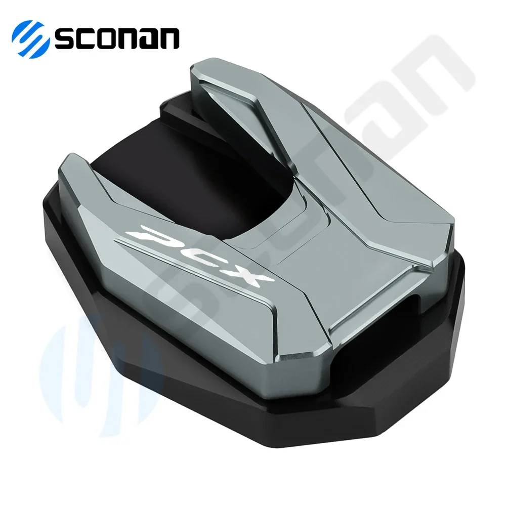 

For Honda PCX 160/150/125 PCX160 PCX 150 PCX125 2010-2023 2022 2021 Motorcycle Accessories Side Stand Pad Extension Plate