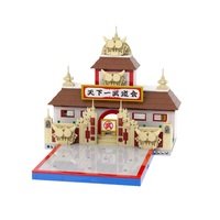 Japan Cartoon Anime Scene City House Building Blocks Mini Action Figure Toys Large Size