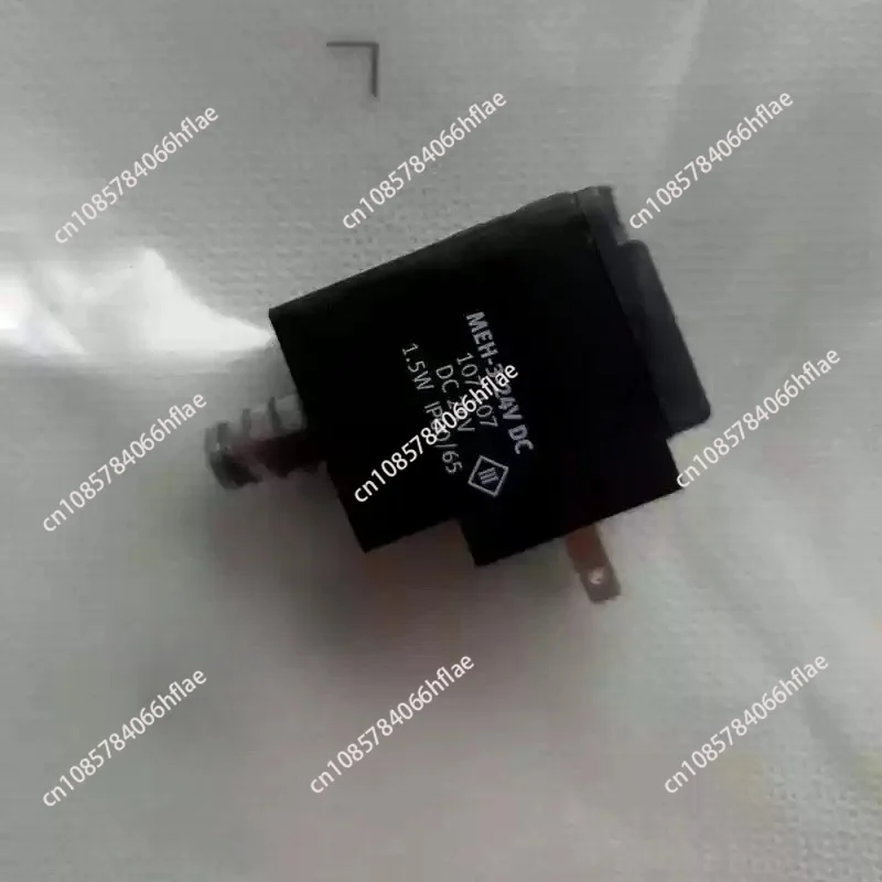 24V DC Electromagnetic Coil MEH‑3‑24VDC Part Number 107107, Pneumatic Valve Spare Component