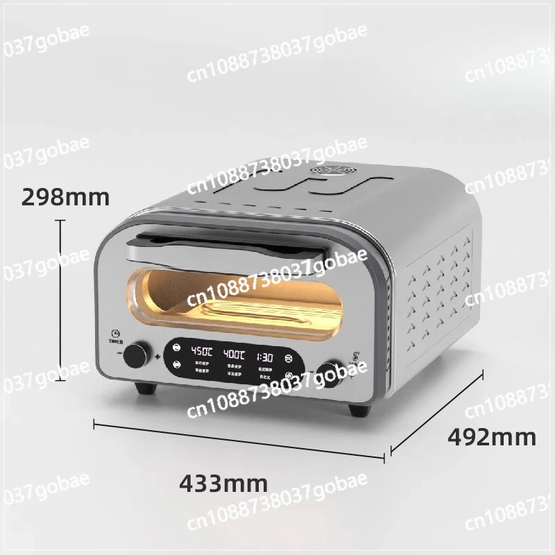 

New pizza oven household professional 450 ℃ high temperature pizza oven baked pizza scones baked naan baked buns