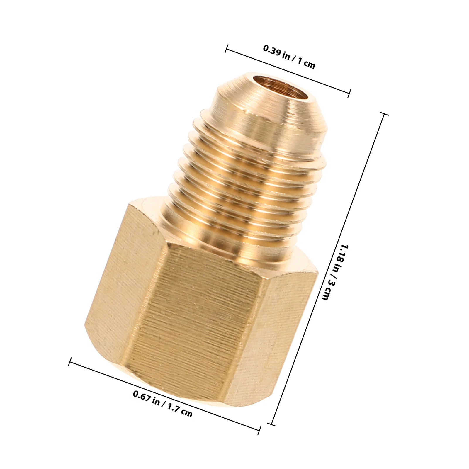 4 قطعة طقم محوّل تكييف الهواء موصلات مضخة تفريغ النحاس لإصلاح نظام تبريد تحويل التيار المتردد #3