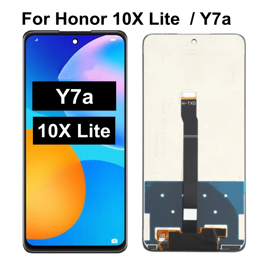 High Quality 6.67 inch For Honor 10X Lite DNN-LX9 LCD DIsplay for Huawei Y7A Display Touch Screen Digitizer