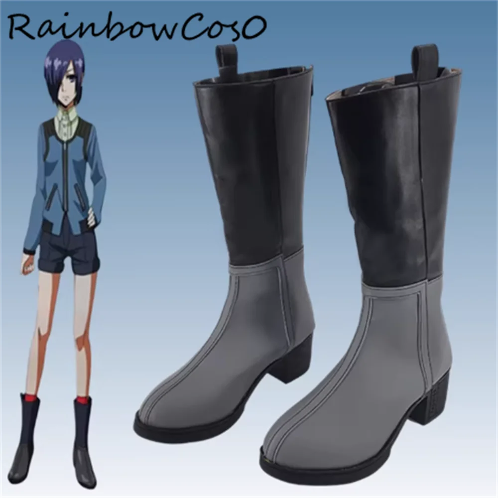 

Обувь для косплея Киришима Тока, ботинки для игры в аниме, на Хэллоуин, Рождество, RainbowCos0 W5616