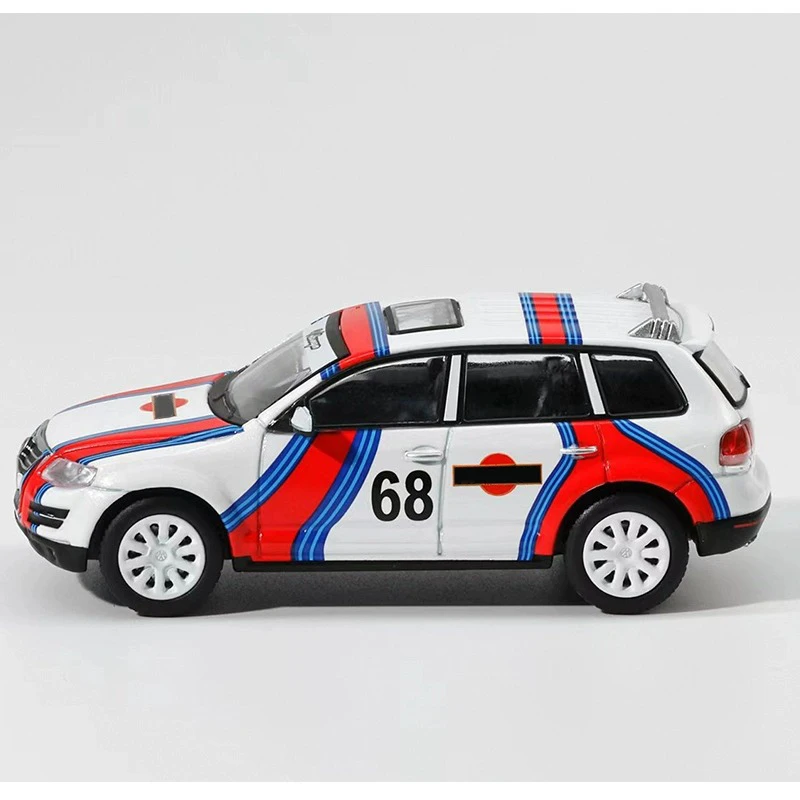

SHADOW 1:64 Touareg R50 сплав имитация модели автомобиля коллекция украшенные праздничные подарки игрушки сувенирный статический дисплей