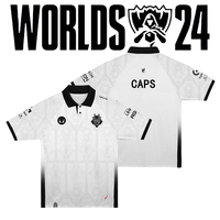 2024 New G2 E-sports Club World Finals Limited Jersey League Of Legends Lec Polo Support Team Uniform Caps Fans Fashion Tops