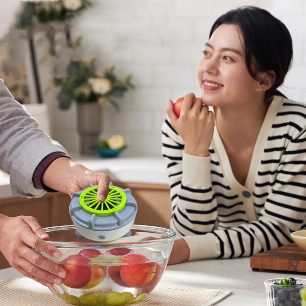

Стиральная машина для фруктов и овощей, водонепроницаемое устройство для очистки фруктов, электрический очиститель еды для мытья фруктов и овощей