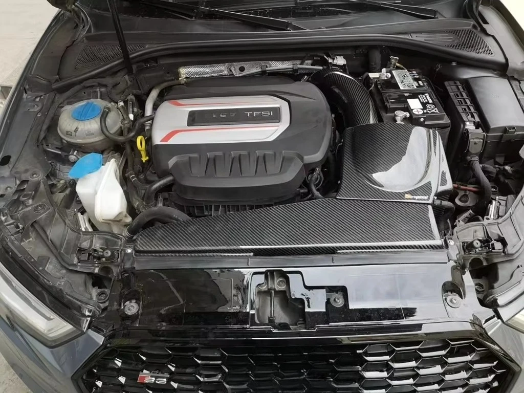 

Top Performance ForAudi A3 S3 EA888 1.8T 2.0T Dry Carbon Fiber Cold Intake System Engine Carbon Fiber Intake System