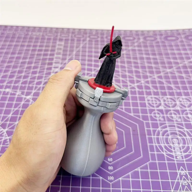 Model Painting Handle Anti-Slip Reinforced Clamp Holder Fit 16-52mm Micro Chassis, Hobby Model Coloring Airbrush Paint Tool