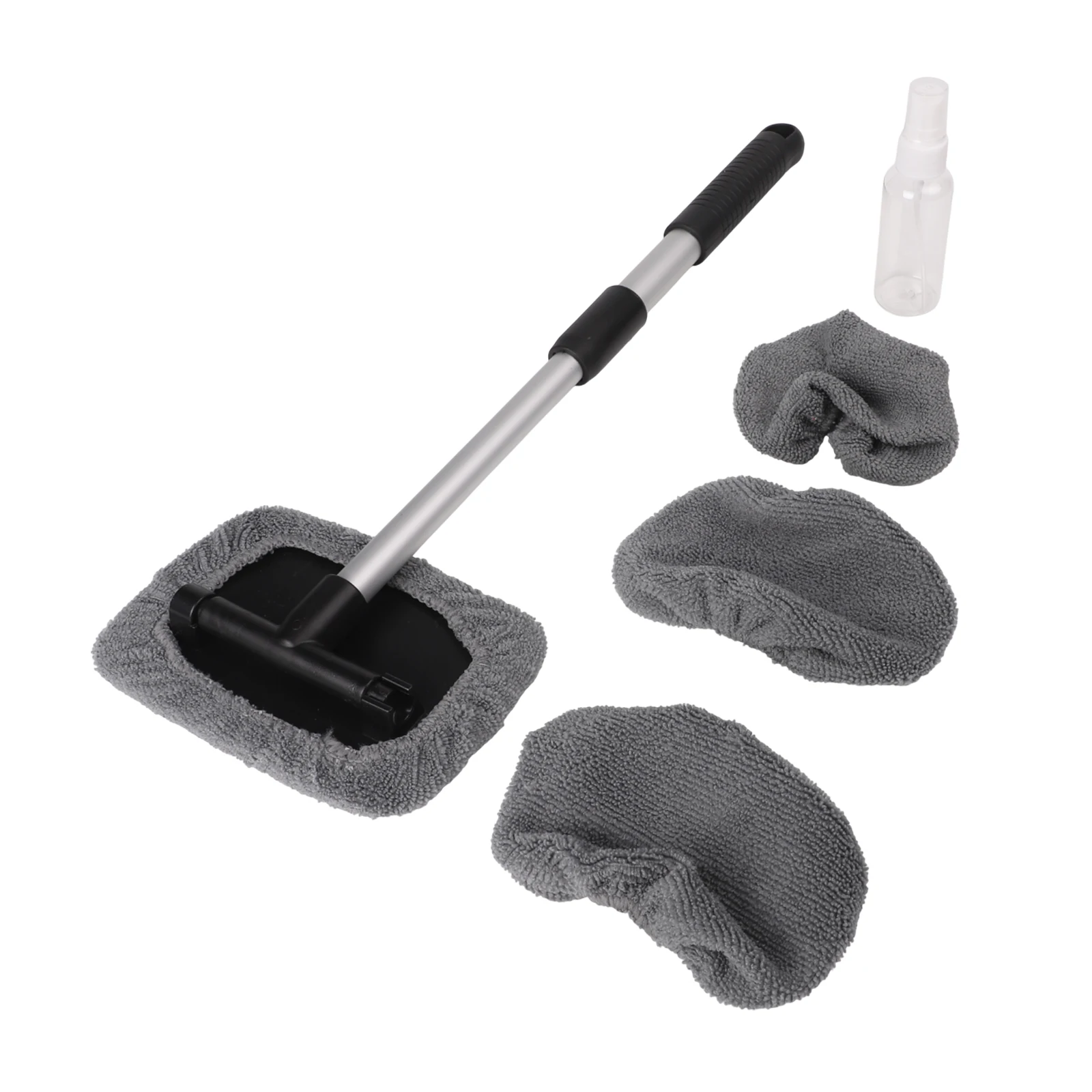 for versatile Window Cleaning Brush Car Wash Adjustable Mop Head Car Wash Brush Comfortable Length Adjustment Ergonomic Design