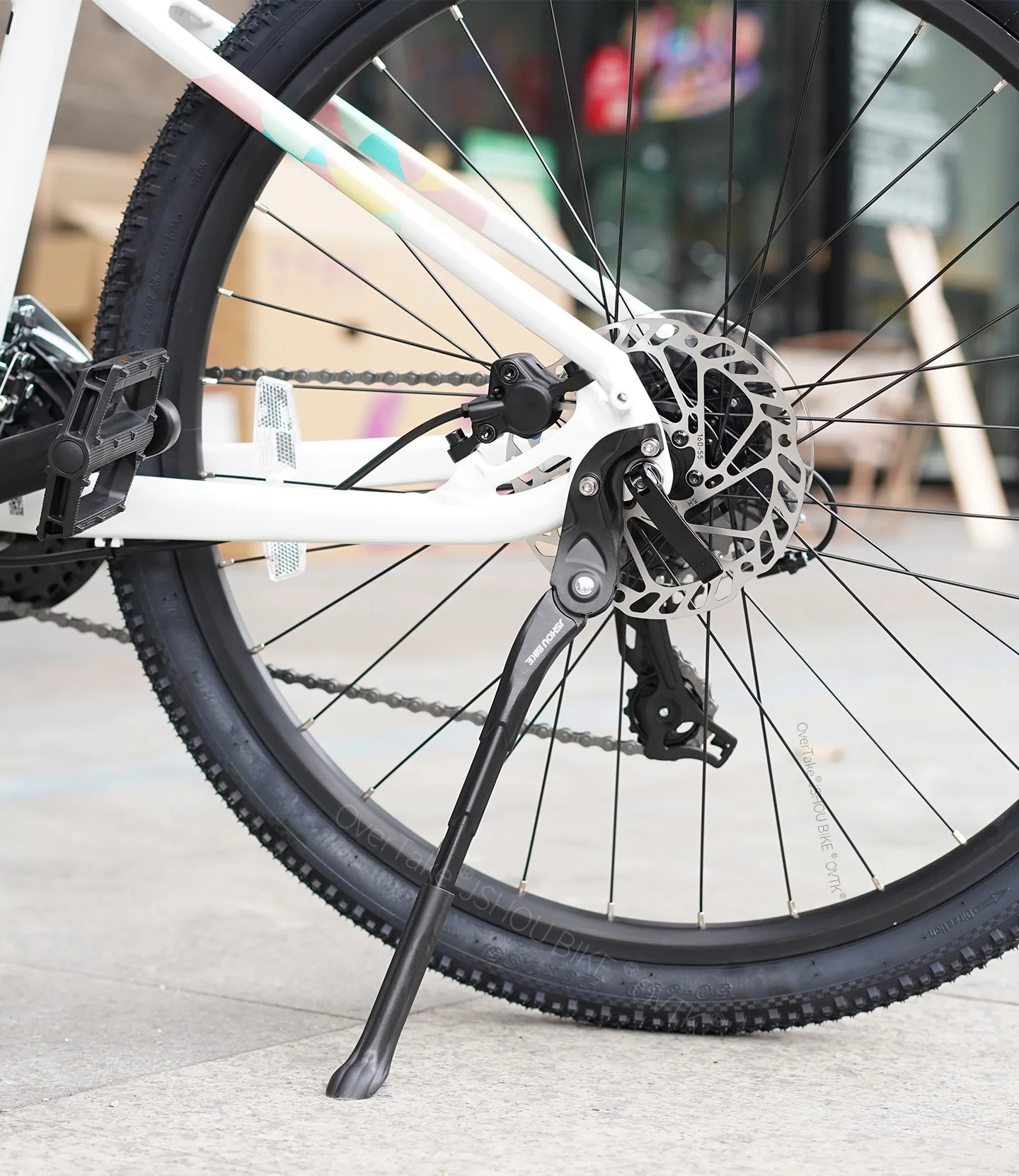 JSHOUBIKE 451-700C 18-29 Zoll Verstellbarer Fahrradständer aus Aluminiumlegierung für GIANT ATX XTC MARIN TREK Fahrradteile – Detail 24