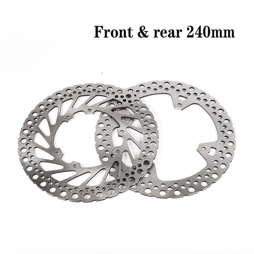 Rotores de discos de freno delanteros y traseros originales y duraderos para motocicletas, adecuados para motos de cross HONDA CR125 CRF250 CRF450E/R/X