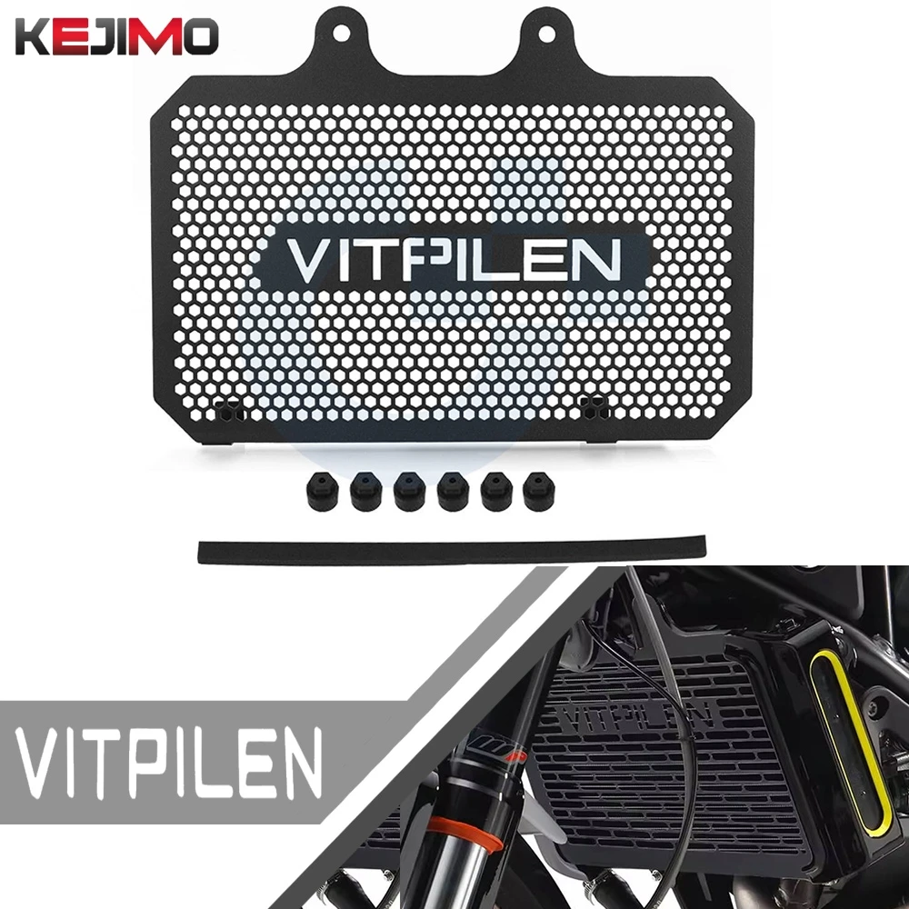

Motorcycles Accessories Aluminium For Husqvarna Vitpilen 401 Vitpilen401 2018 - 2023 2022 Radiator Grille Guard Cover Protector