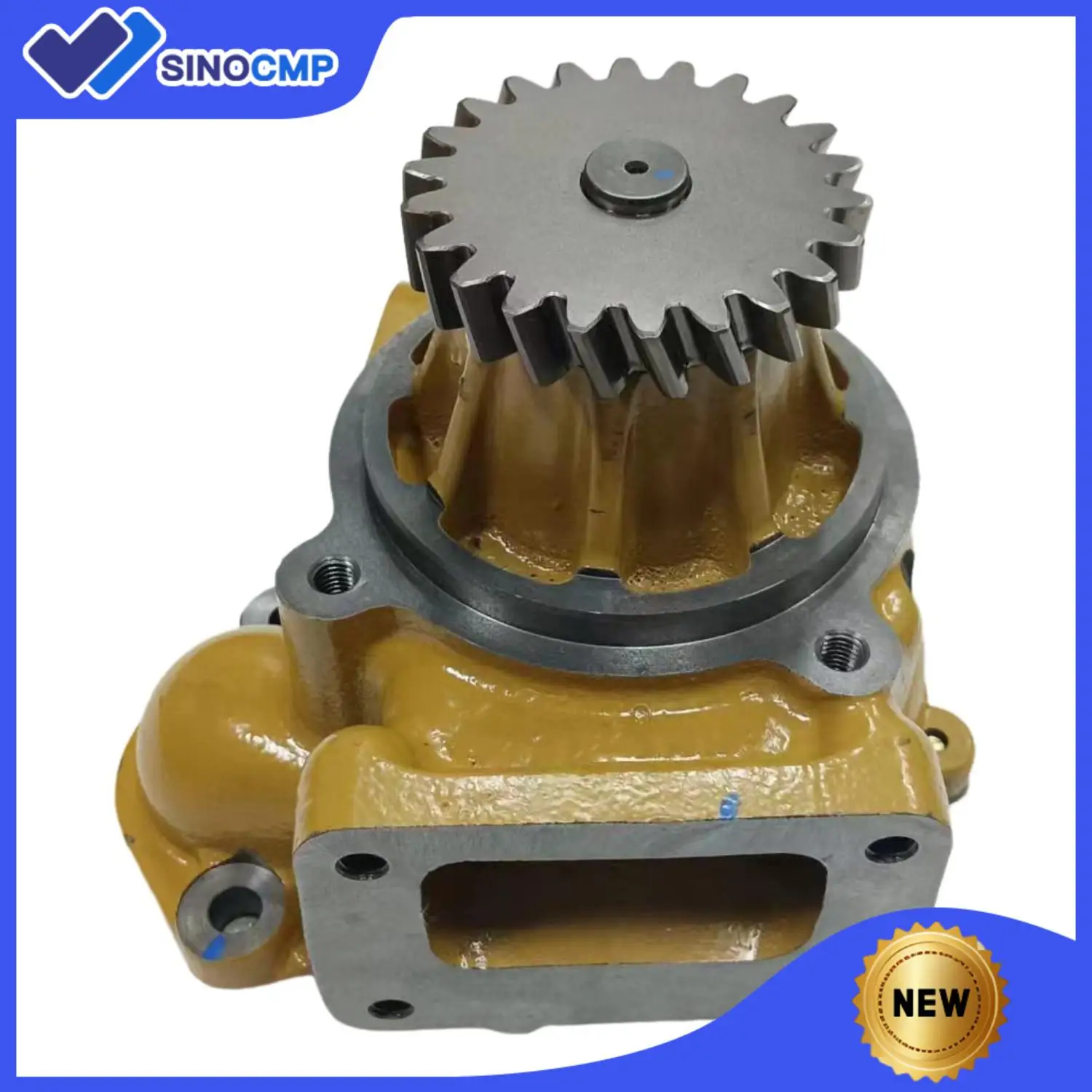 New Water Pump 6154-61-1200, 6151-62-1101, 6151-62-1102 Fits for Komatsu PC400-6 PC450-8 PC400-7 D53A-17 D58E-1