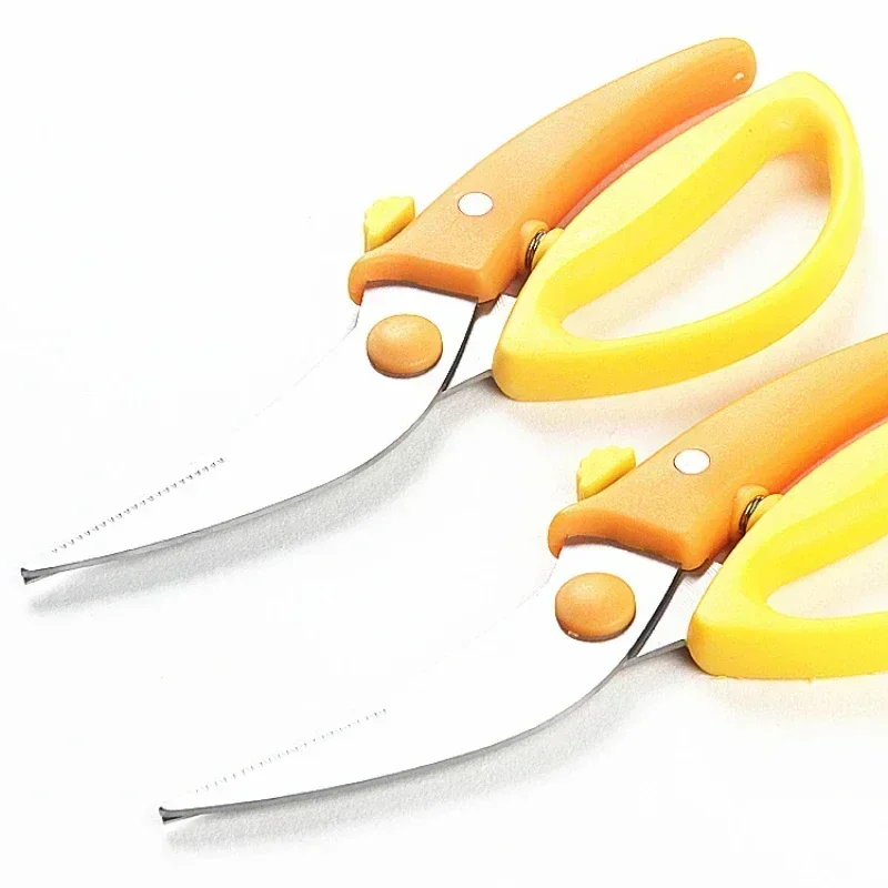 

BIESUO Kitchen Items Stainless Steel Multifunctional Kitchen Strong Chicken Bone Scissors Orchard Scissors Garden Scissors