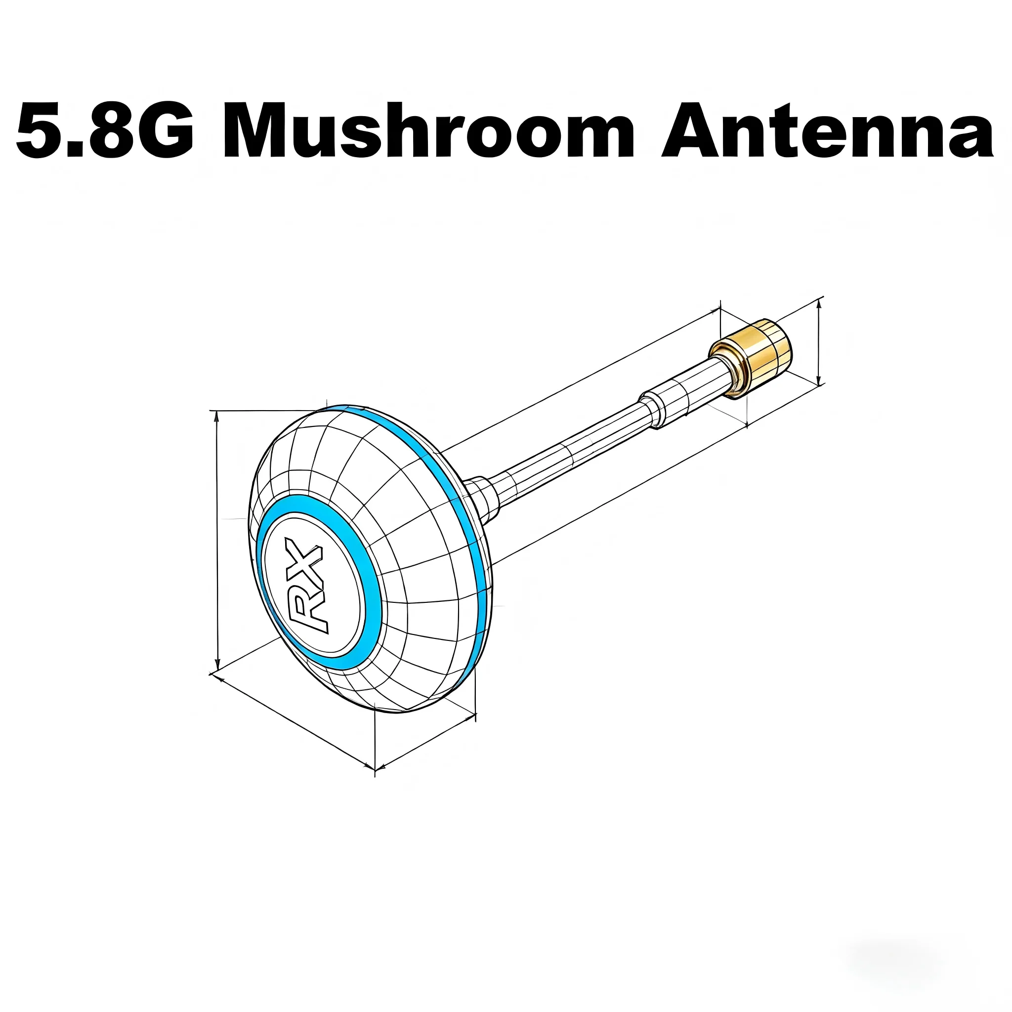 

Приемник B-CUBE VTX OTG 5,8G 150 каналов FPV VTX800 1000 1600 2500 МВт Видеопередатчик Аудио телефон Android RC Самолет Дрон