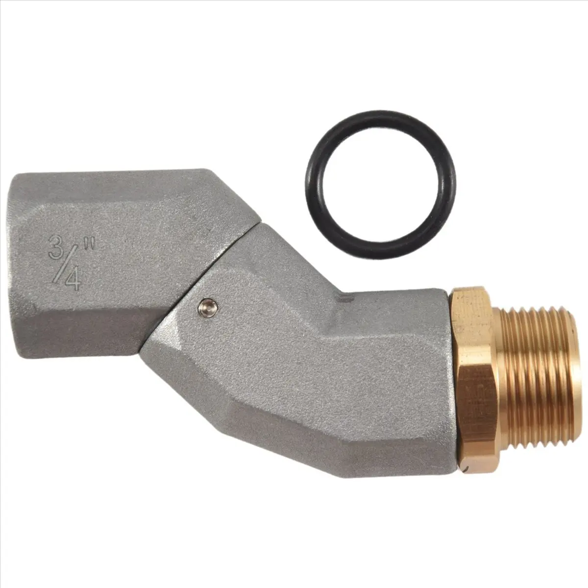 A58Z  Hose Swivel 360 Rotating Connector for Nozzle Multi Plane Plane Swivel 3/4 Inch