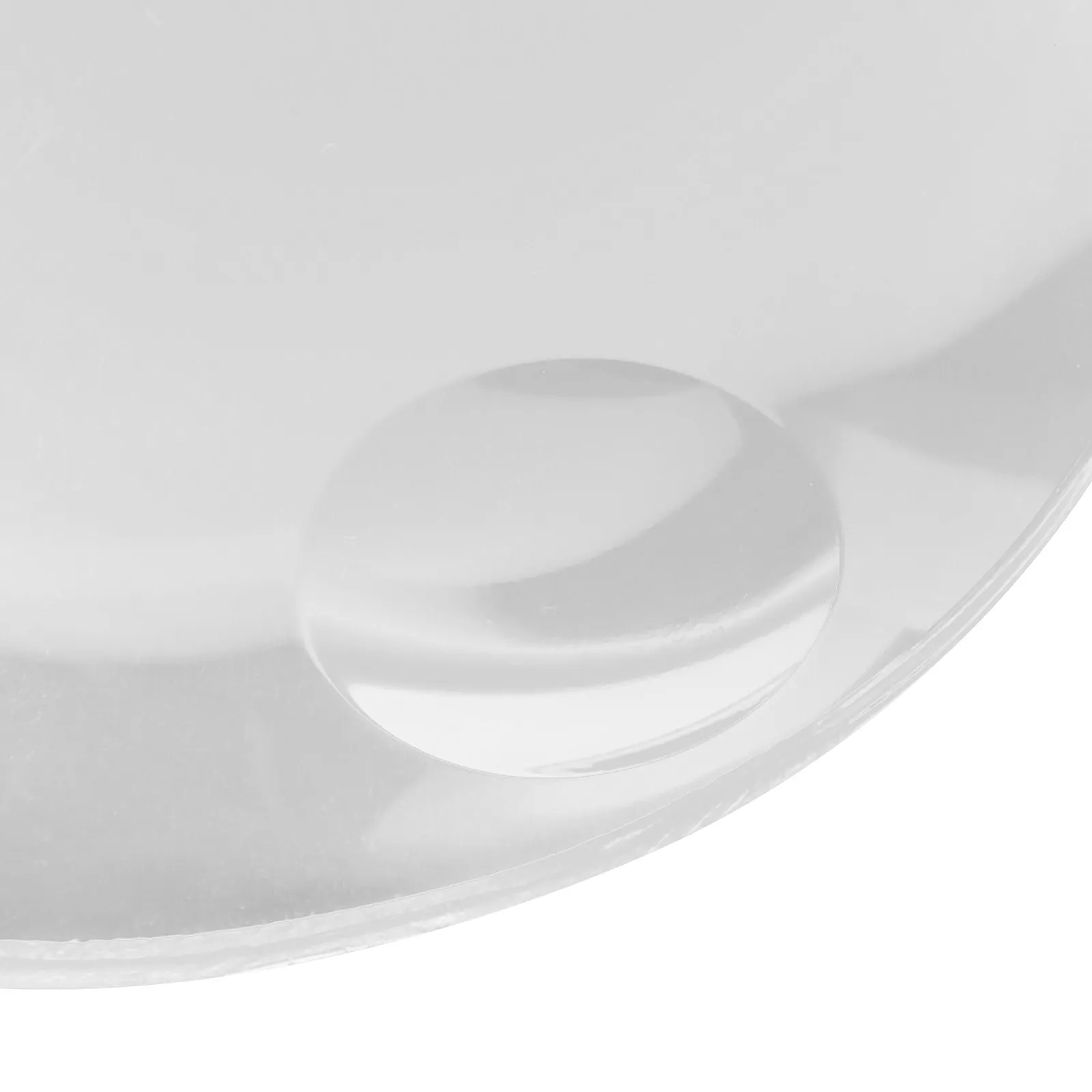 Double Convex Lens for Physics Teaching, Optical Glass Lab Experiment Lens, Clear Magnifying Portable Lightweight