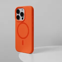 Magnetic Solid Color Liquid Silicone for MagSafe Phone Case for iphone 17 17Pro Max 16 Pro 15 14 13 Wireless Charging Soft Cover