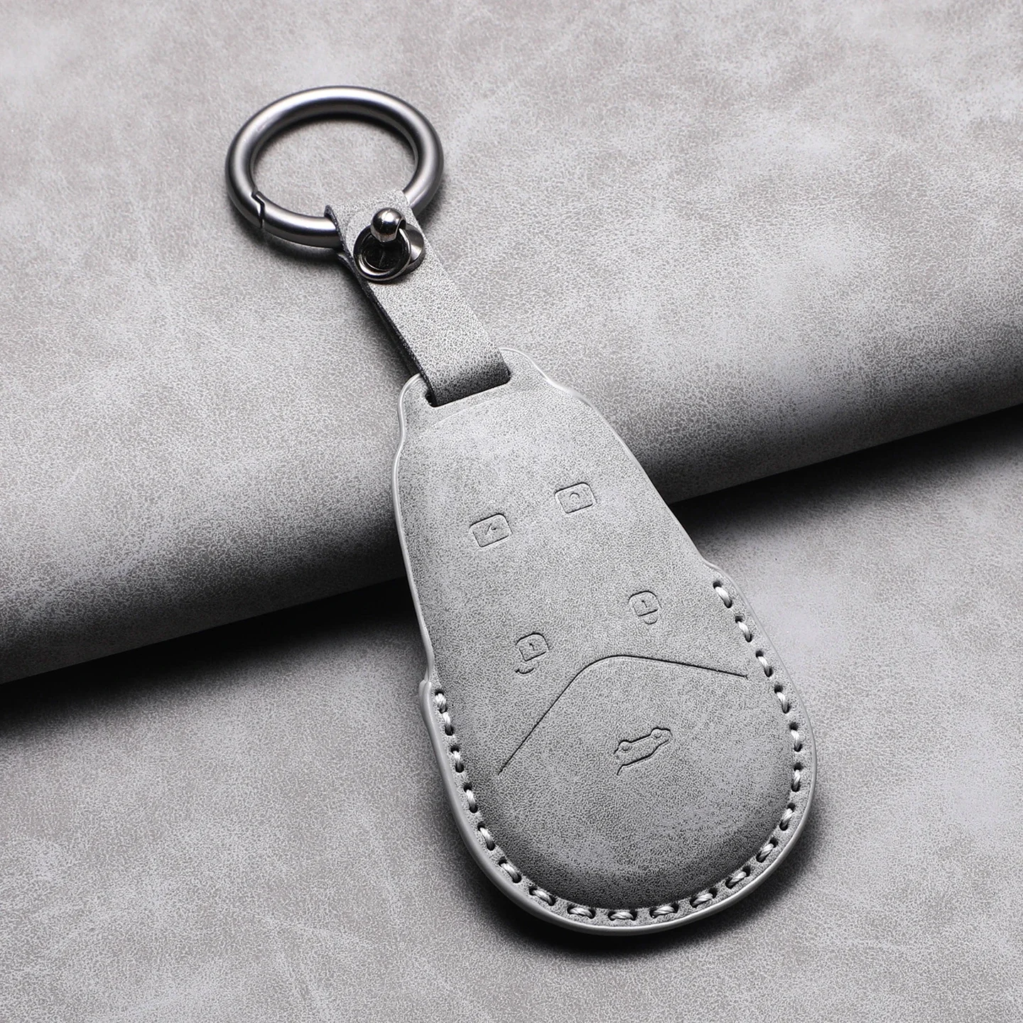 For VOYAH DREAM POWER PHEV EV Car Smart Remote Key Case Cover Shell Car Keychain Protection Case Key Decorative Accessories 6