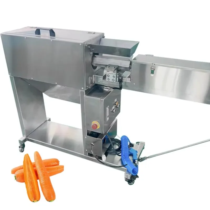 Customized Vegetable Removing Blade Peeling Carrot Skin Cleaning Machine
