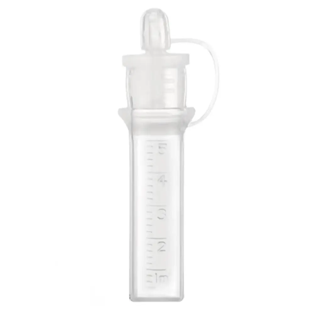 Reusable Colostrum Collector 6ml Food Safe Breast Milk Collection Easy To Clean Baby Essentials Baby Feeding Device Home Use