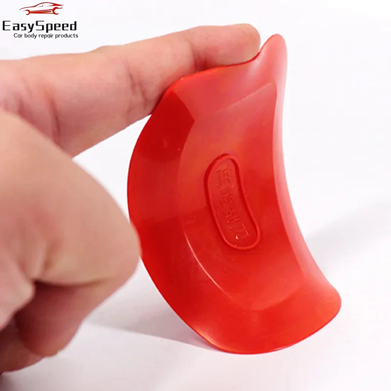 Paint Tool Putty Oval Scraper Scraper Putty Knife Plastic Car Paint Hand Tool Rubber Material