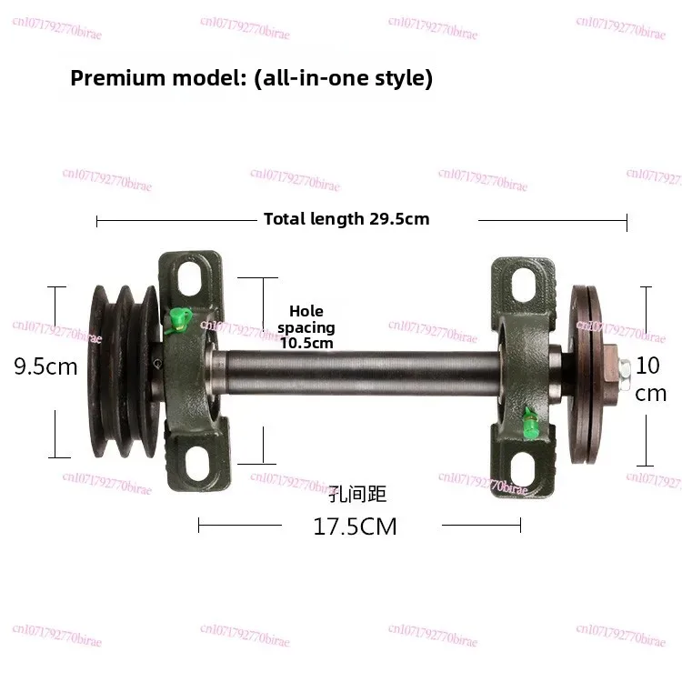 Simple Woodworking Table Saw Spindle Stage Shaft Assembly Table  Push Table  Bearing Seat