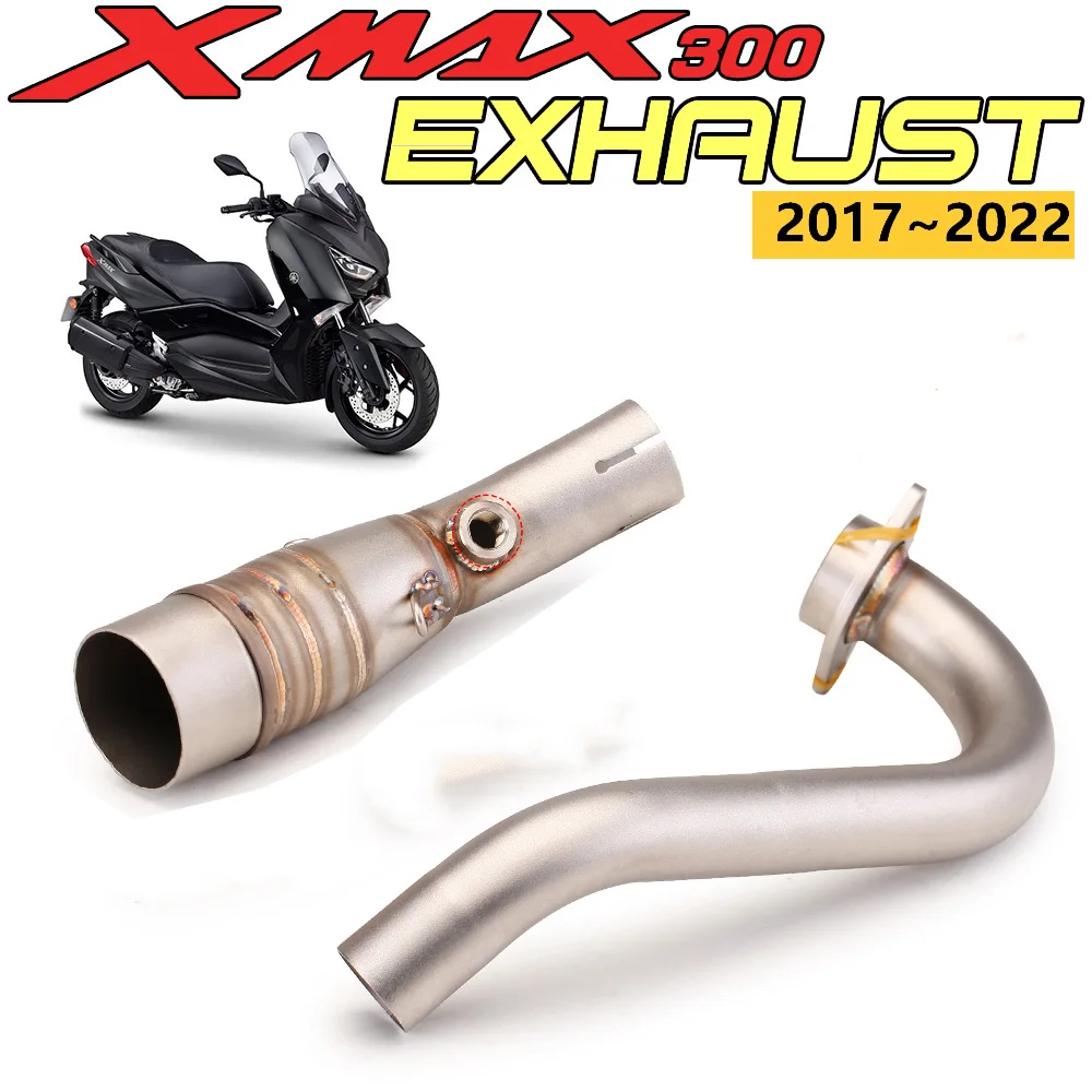 

51 мм глушитель среднего звена, полная система, подходит для всех 2017 2018 2019 2020 2022 для XMAX300 X MAX 300 XMAX 250 XMAX250