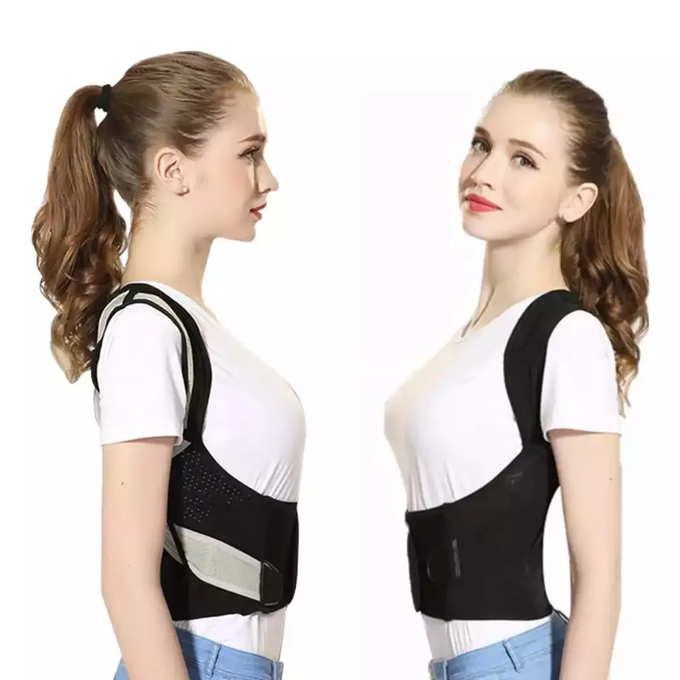 Back Posture Corrector Therapy Corset Spine Support Belt Lumbar Adjustable Back Posture Correction Bandage For Men Women Kids