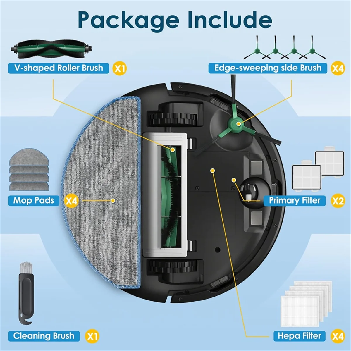 A97G Y0140 Części zamienne do Y0140 Y0110 Q0120 Q0520 Q011 Części do odkurzaczy