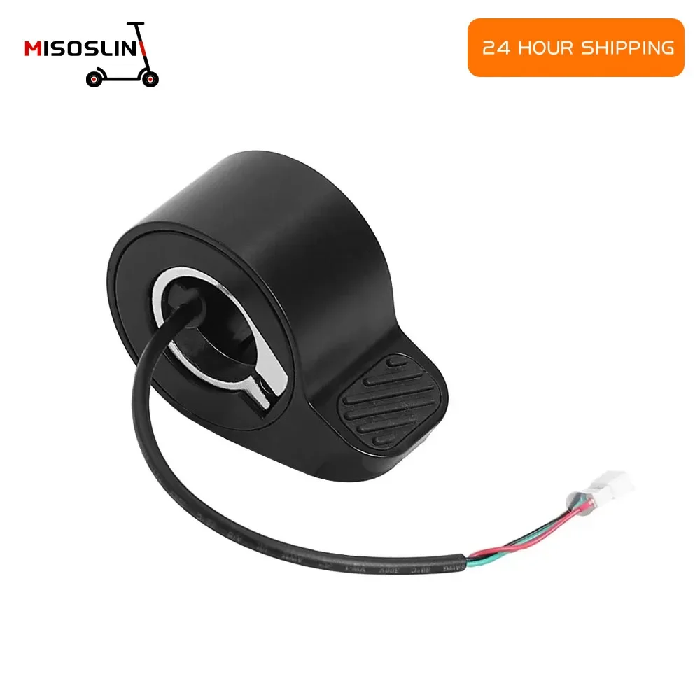 Acelerador de polegar universal para scooter elétrica, acessórios, acelerador de dedo, punho giratório, para ninebot e2 e f d series, peças