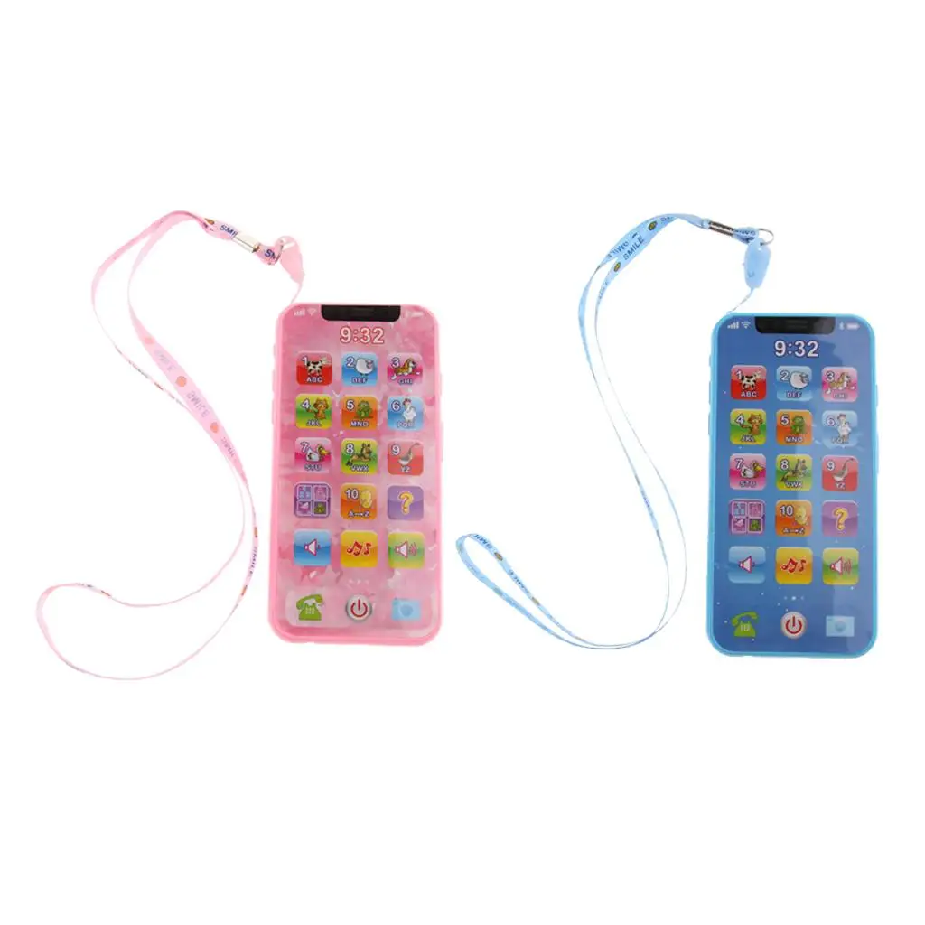 Multifunctionele telefoon met aanraakscherm Engels leermachine kinderen spelen