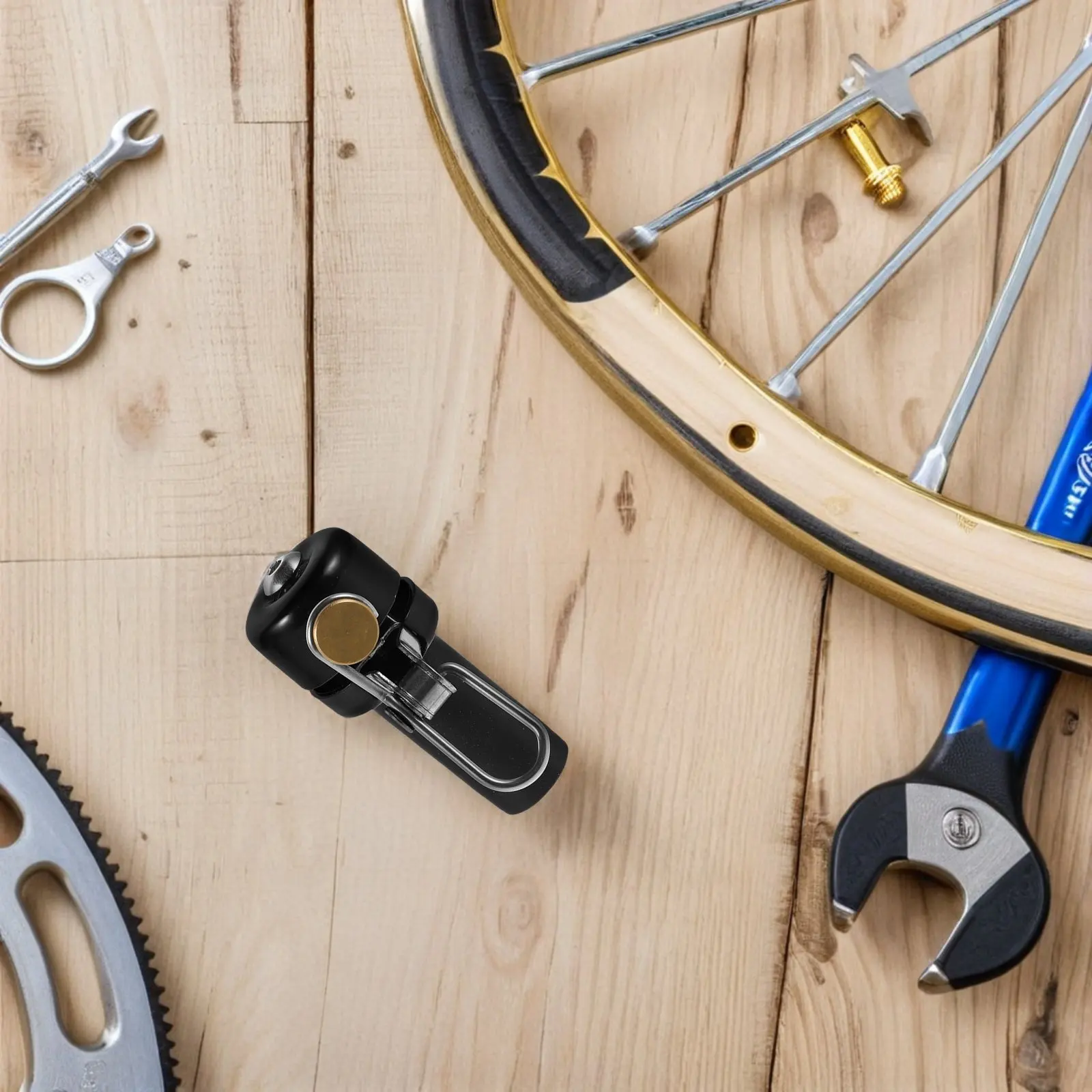 

Vintage Copper Bike Bell Handlebar End Plug Loud Crisp Clear 80Db Sound Easy Install for Road Mountain Electric Bicycles