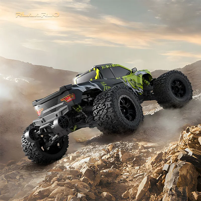 Rlaarlo 1/10 All-around Terminator Remote Control Vehicle Rc Brushless Four-wheel Drive Off-road Vehicle Model Toy Boy Gift