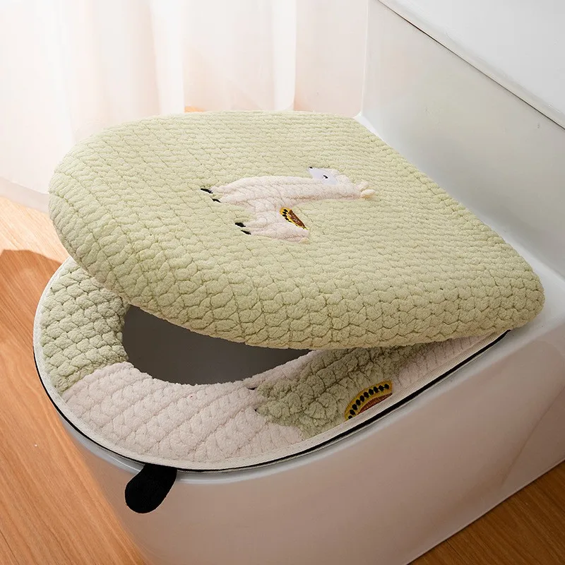 conjunto-de-almofadas-para-vaso-sanitario-de-outono-inverno-modelo-novo-com-capa-de-vaso-sanitario-com-ziper-universal-para-quatro-estacoes-e-tapete-circular-para-vaso-sanitario