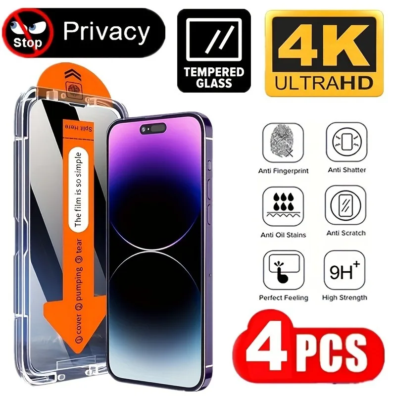 4Pcs Full Cover Scr… - image