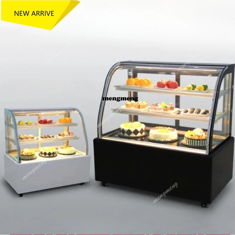 

M138 Custom.Display Cabinet Commercial Bread Cake Shop Showcase Cabinet Vertical Desktop Front Door Demisting Cabinet