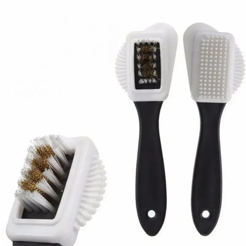 High Quality Black 3 Side Cleaning Brush For Suede Nubuck Boot Shoes Rubber Eraser S Shaped Shoes Cleaner Cleaning Tools