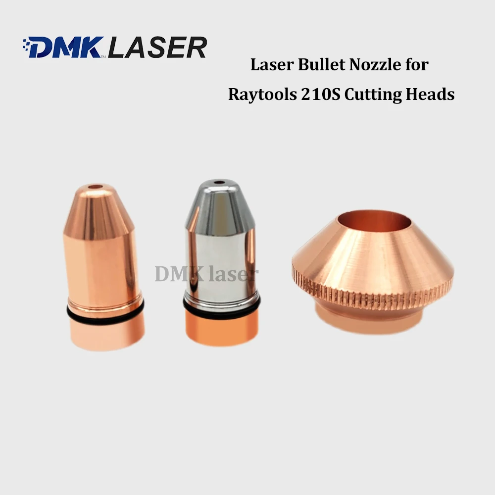 Raytools Laser Nozzles Single Double Caliber 1.0-4.0mm Bullet Nozzle For Raytools BT210S LaserMech Fiber Laser Cutting Head