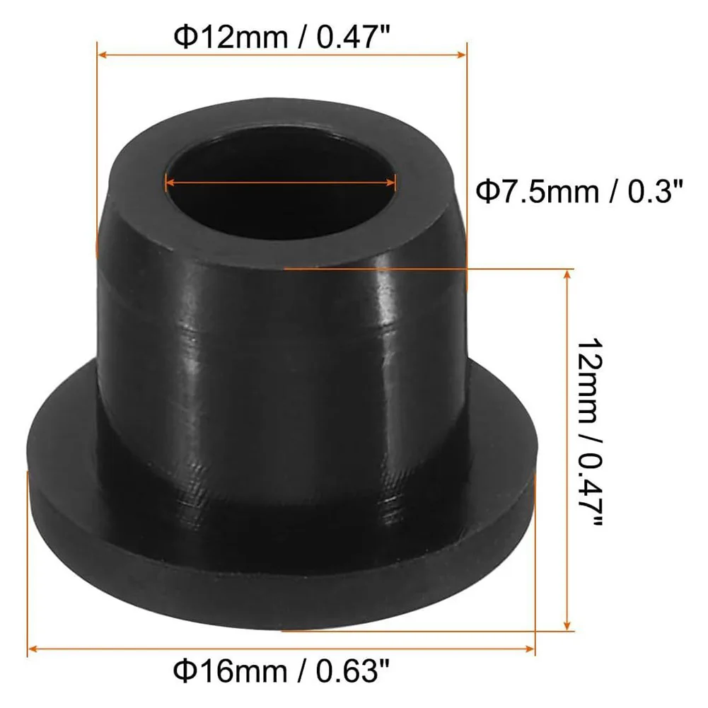 Silicone Rubber Hole Stopper Set 12PCS for 9mm 10mm 11mm 12mm 13mm 14mm Sized Openings in Lab Tables and Storage Compartments