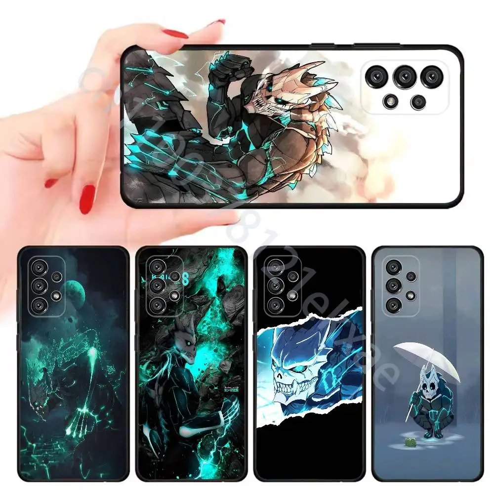 K-Kaiju No.8 Kafka Hibino Phone Case for Samsung Galaxy A20,21s,22,31,32,52,71,80,A91,5G Colorful Cover Smartphone Pretty