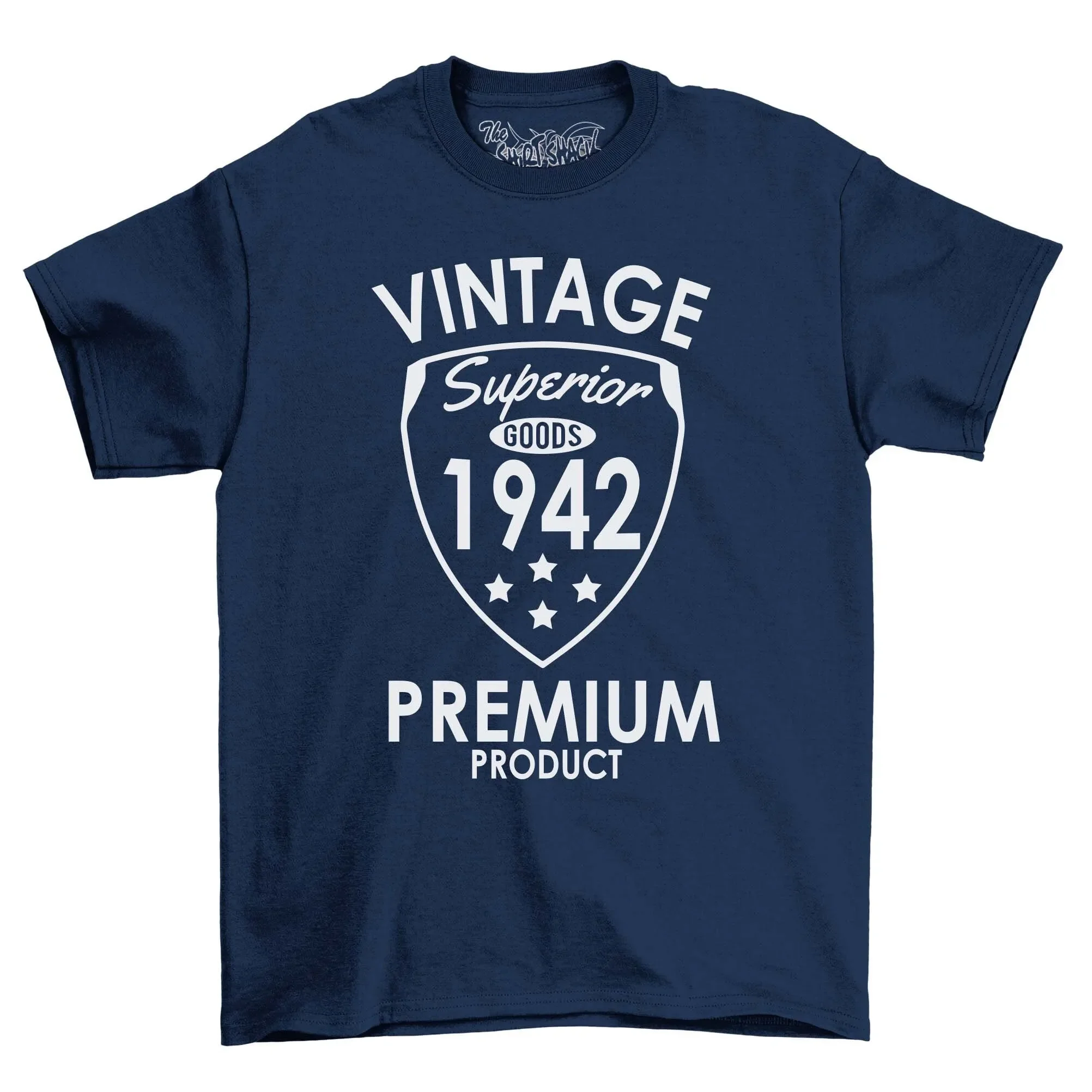 Vintage Superior 1943 80th Birthday T Shirt Adults 80 Years Old Premium Product Idea 2023