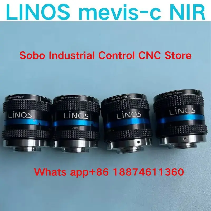 Second-hand test OK  LINOS Mevis-c NIR 1:1.6 f=25mm near-infrared industrial lens target surface 1 